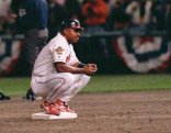 Albert during the 1995 World Series